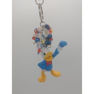 Donald Duck Disney Mini Figure Purse Charm Keychain Handmade OOAK